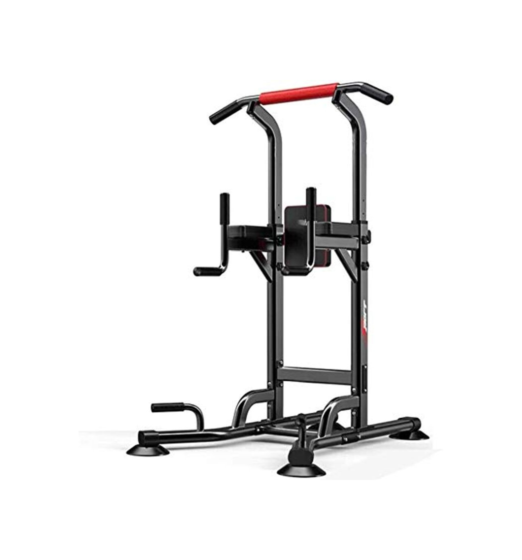 Social QZ Tire hacia Arriba Barras Free Standing Dip Station Ajustable Multifunción Torre