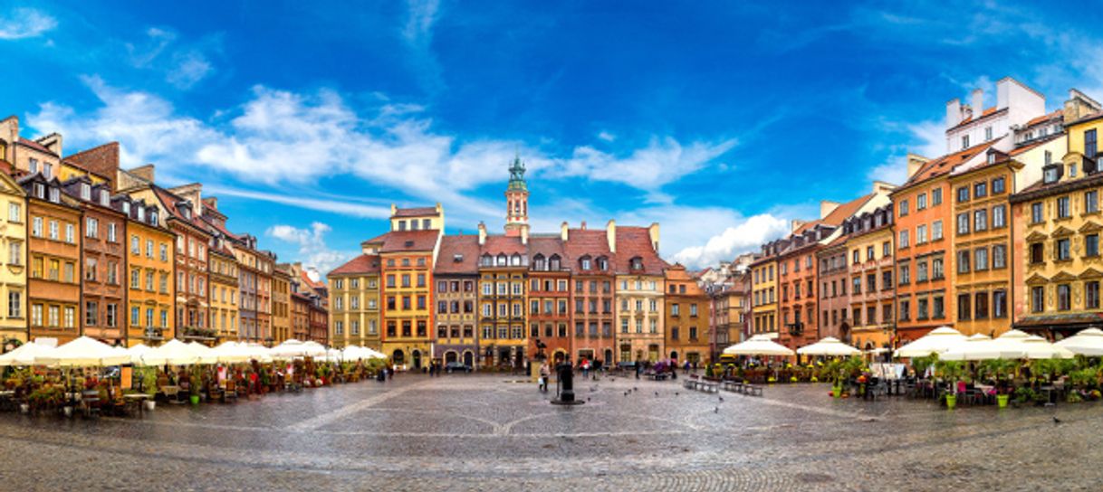 Lugar Rynek Starego Miasta Warszawa