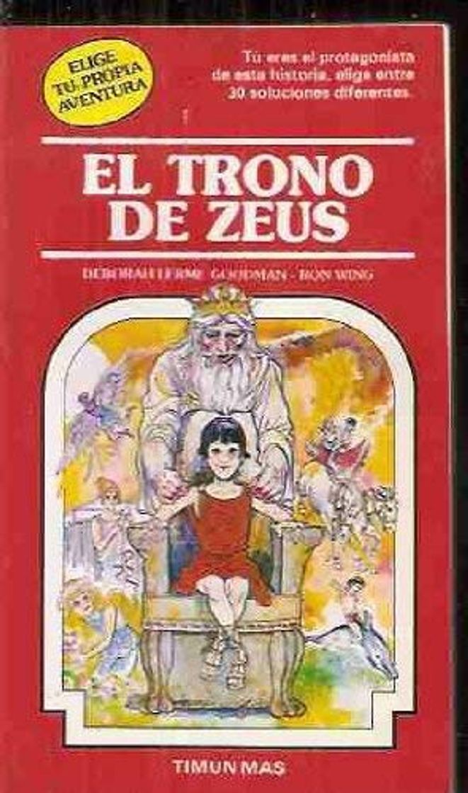 Libro El trono de zeus -Elige Tu Propia Aventura