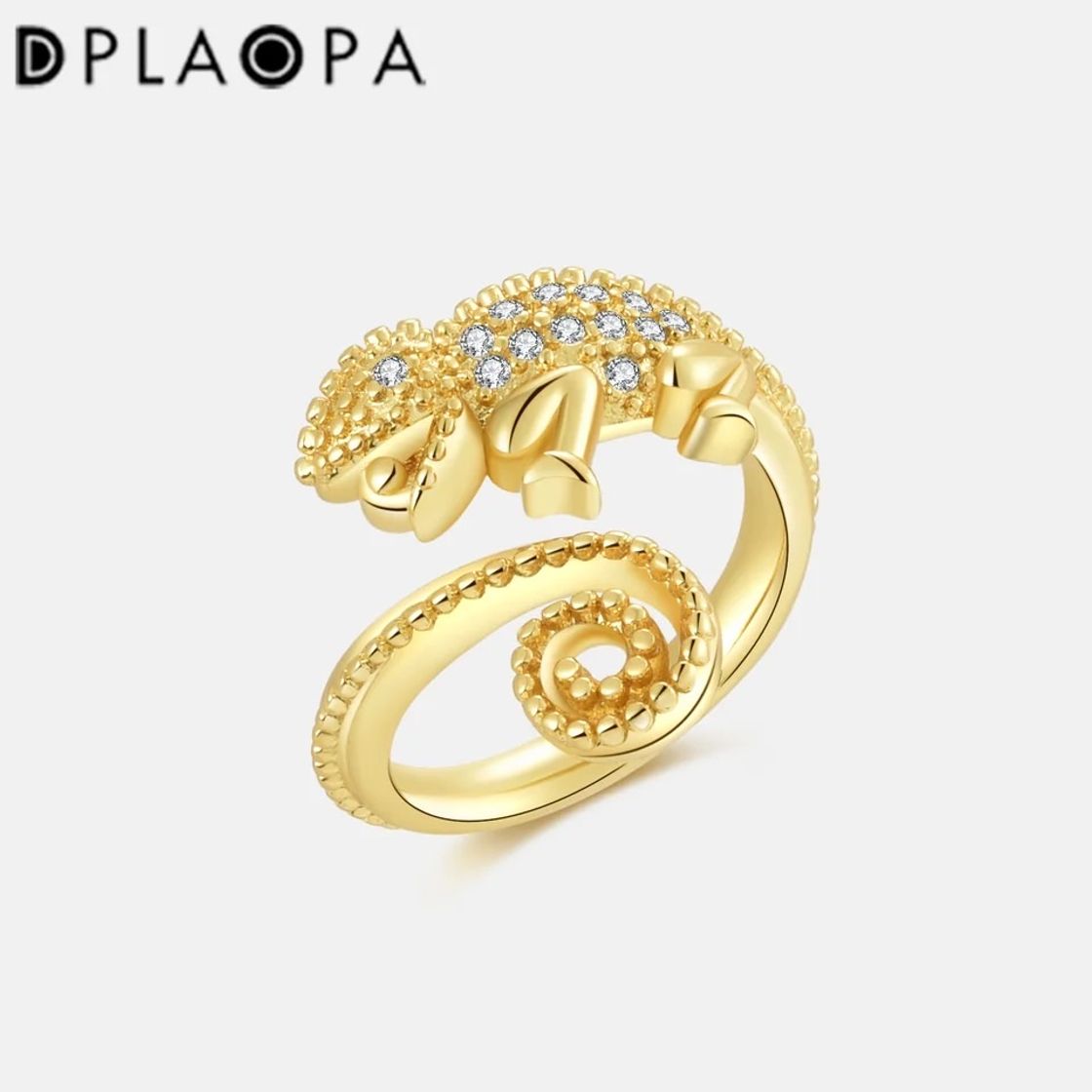 Fashion DPLAOPA-Anillo de Plata de Ley 925 para mujer