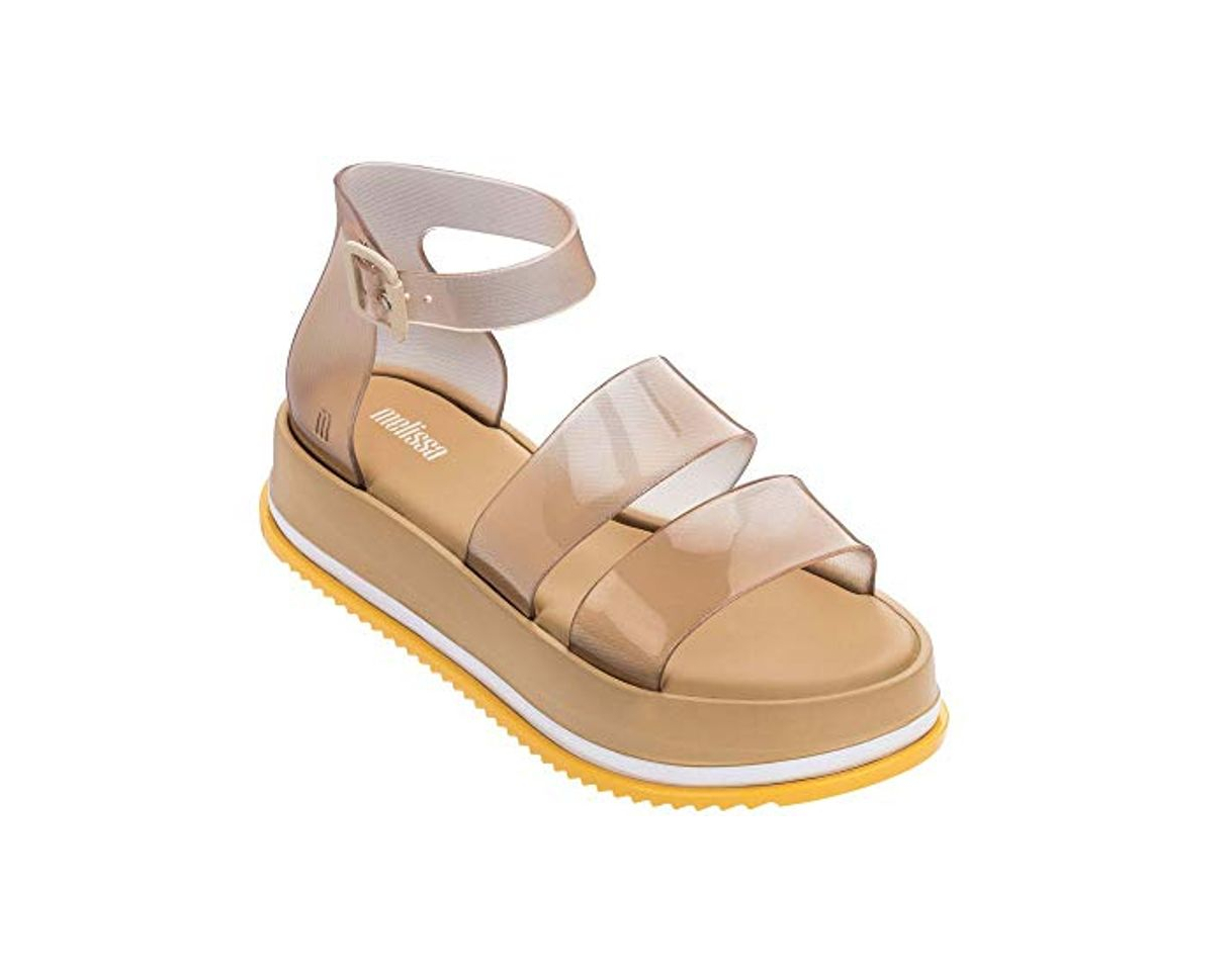 Social Melissa Model Platform Mujer Sandalias Tostado 37 EU