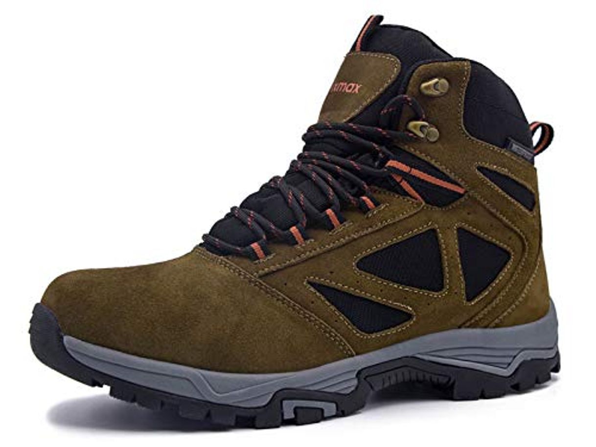 Fashion Knixmax-Botas de Montaña para Hombre, Zapatillas de Senderismo Impermeable Antideslizante Zapatos de