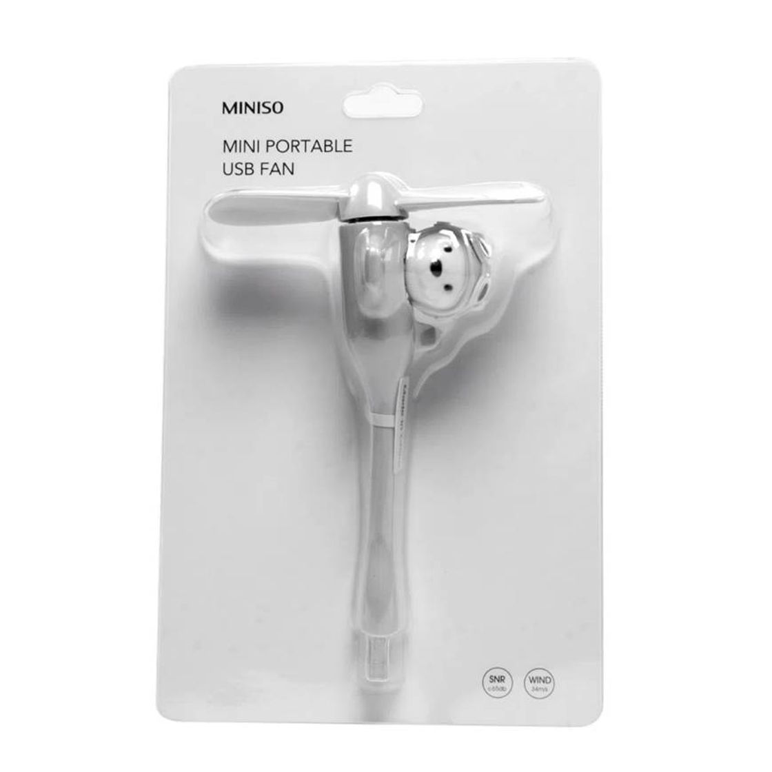 Social 💠Mini Ventilador Portátil USB Im-8225 Gris