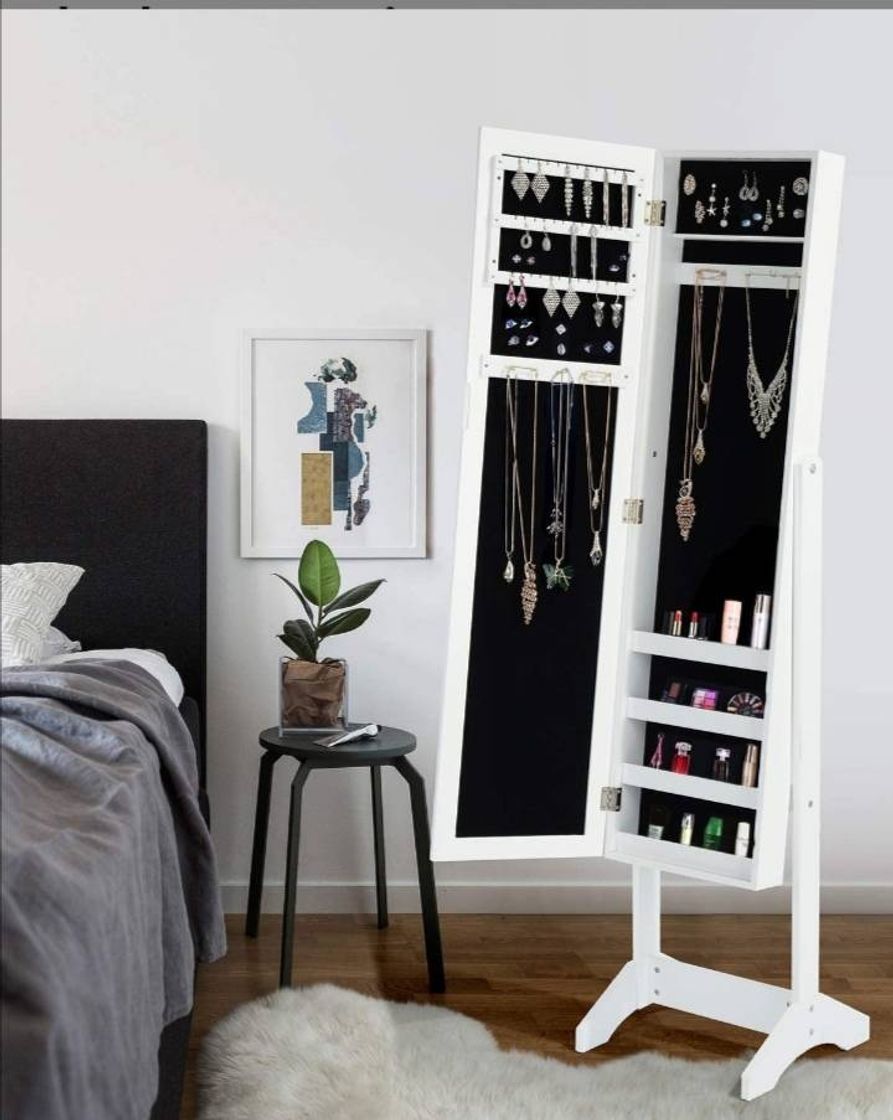 Social 💠espejo de cuerpo completo con gabinete.
