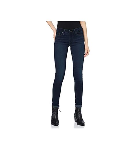 Levi's 711 Shaping Super Skinny Jeans Pantalón Vaquero de Mujer Que moldea