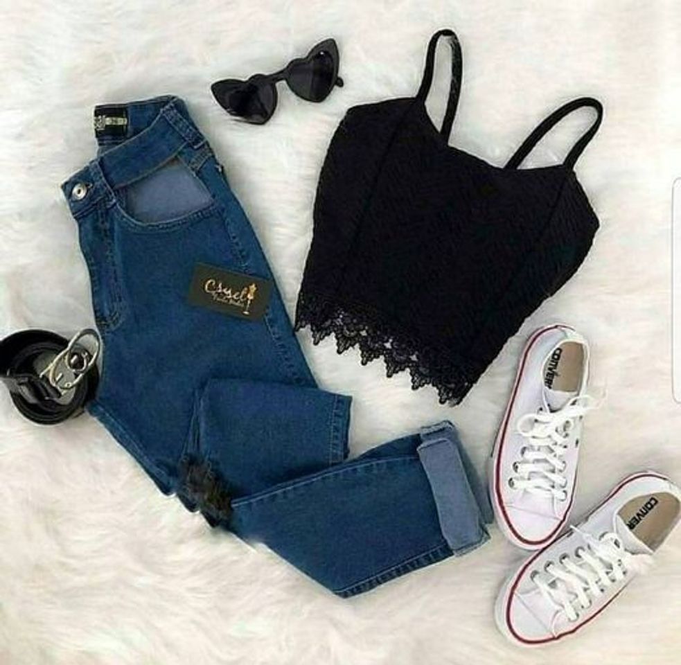 Social Sloggi Ever Fresh Crop Top Corsé, Negro