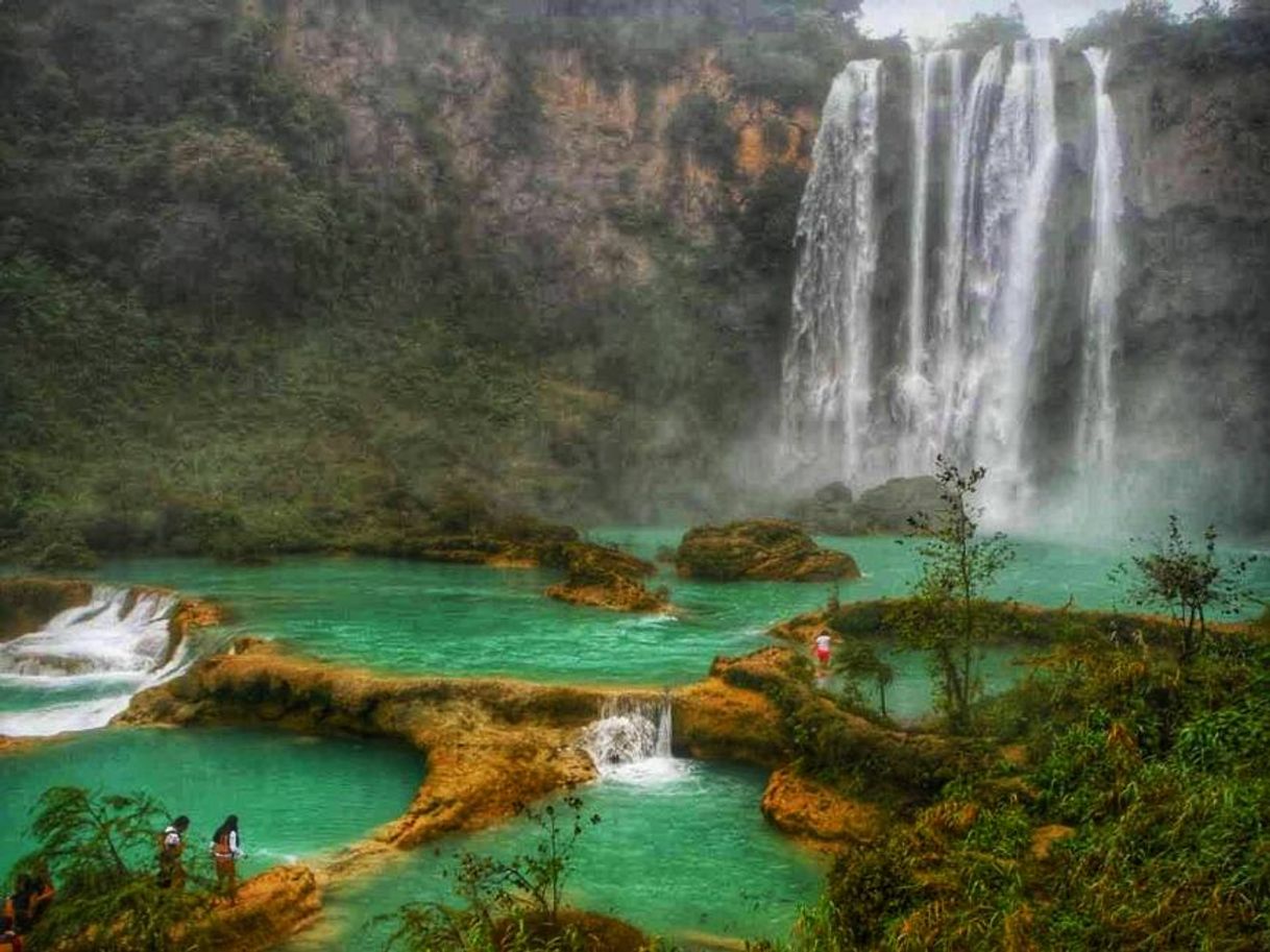 Place CASCADAS EL SALTO-EL MECO