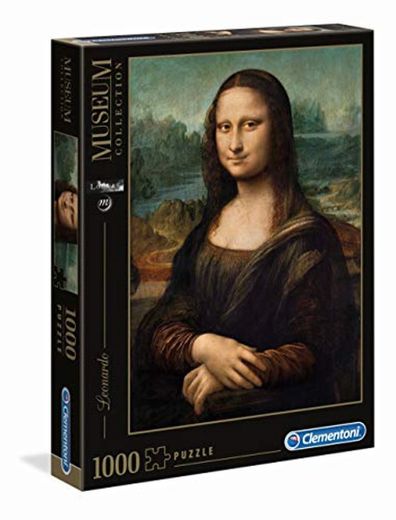 Clementoni - Puzzle Museo louvre 1000 Piezas Leonardo: La Mona Lisa