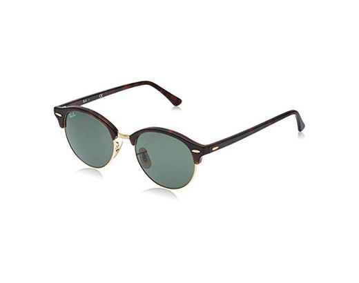 Ray-Ban Clubround Classic Gafas de sol, Negro