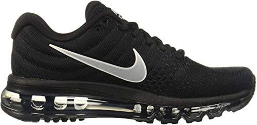 Nike Wmns Air MAX 2017, Zapatillas de Deporte para Mujer, Negro