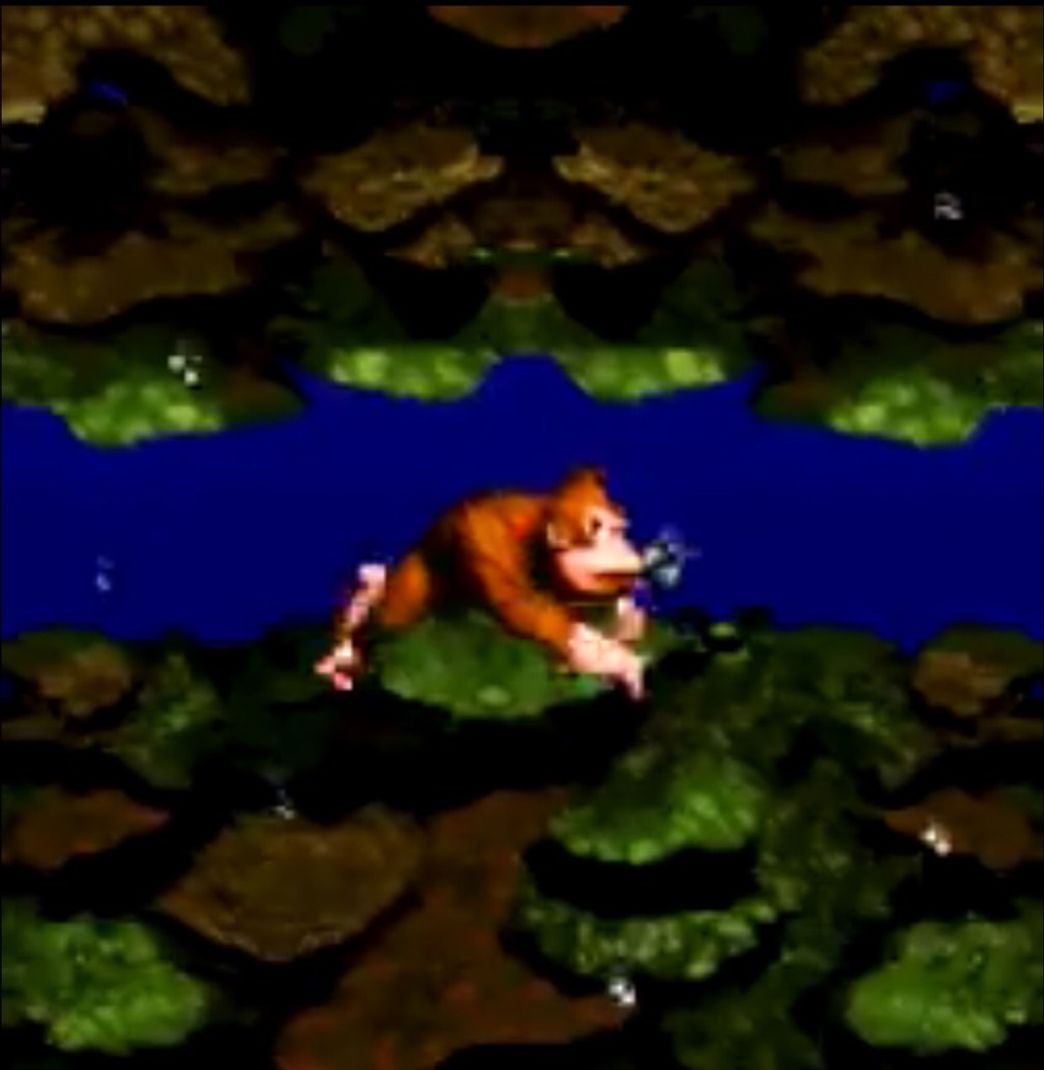 Moda Donkey Kong country: aquatic ambiance 