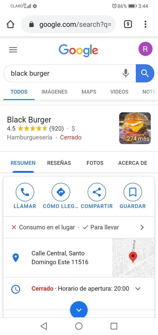 Restaurants Black Burger