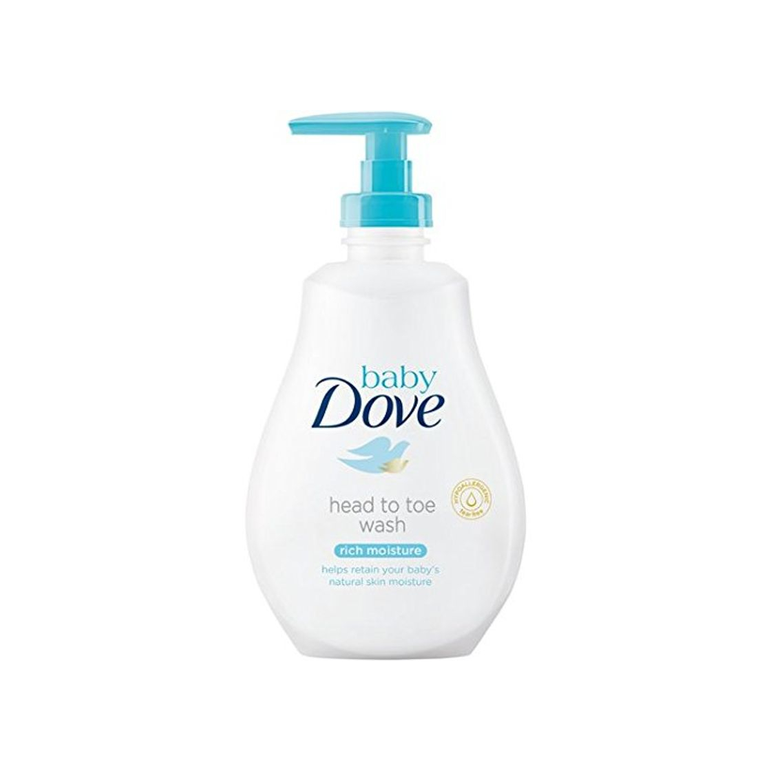 Productos Baby Dove Rich Moisture Gel de pies a cabeza 400 ml