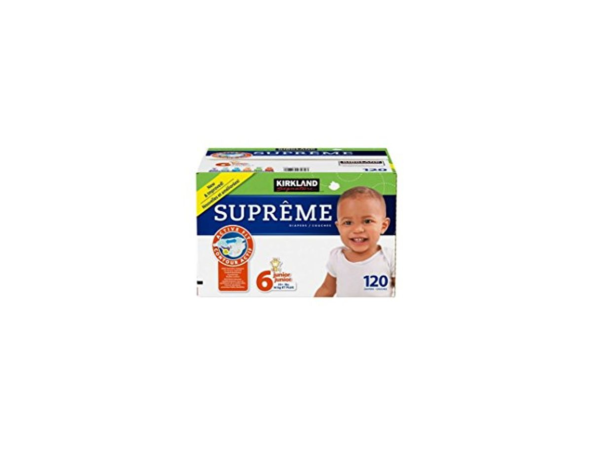 Products Kirkland Signature Supreme Diapers Size 6 Quantity 120 by Kirkland Signature