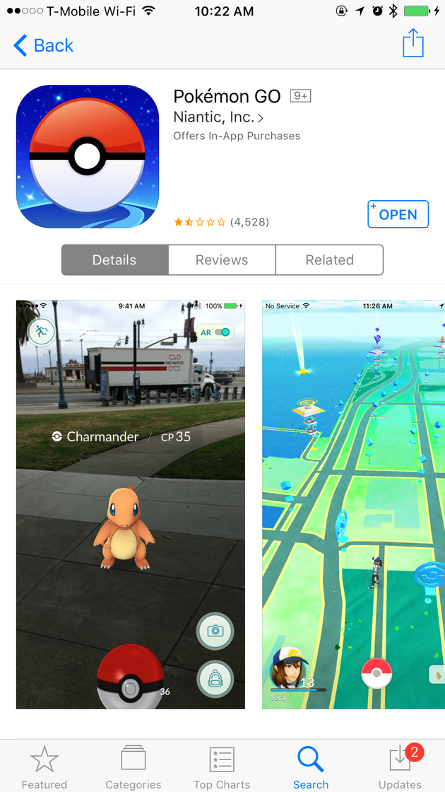 App ‎Pokémon GO on the App Store