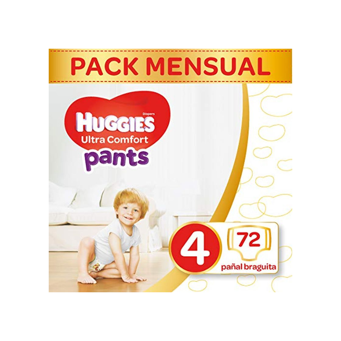 Belleza Huggies Ultra Comfort Pañal Braguita Talla 4