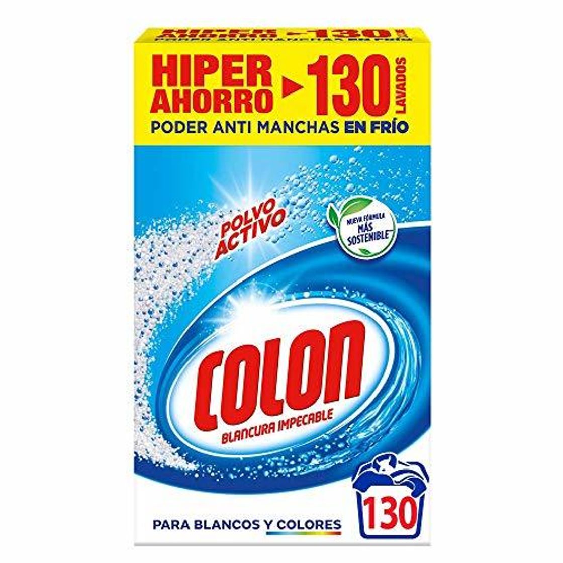 Producto Colon Detergente de Ropa para Lavadora Polvo Activo