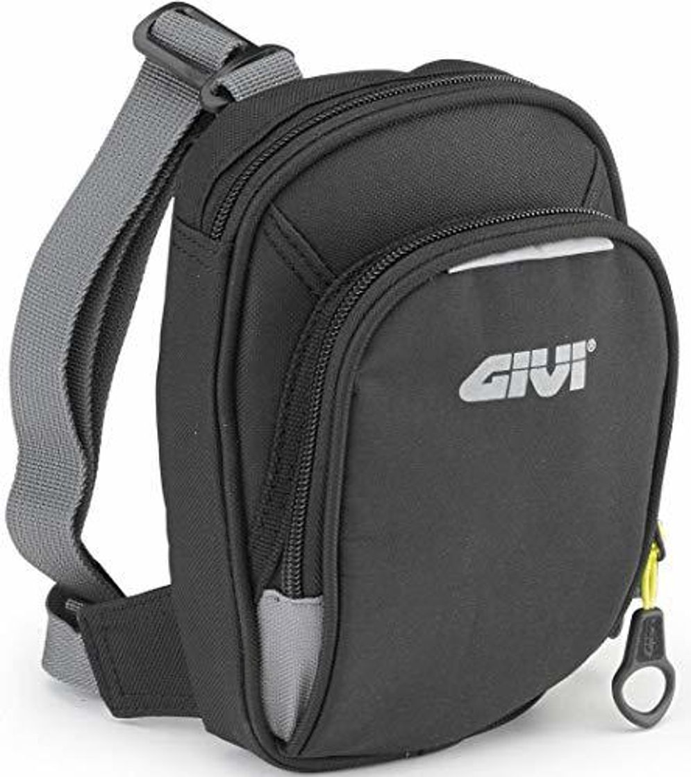 Products GIVI EA109B Easy Bag Bolsillo de Pierna Negro con Dos Ranuras