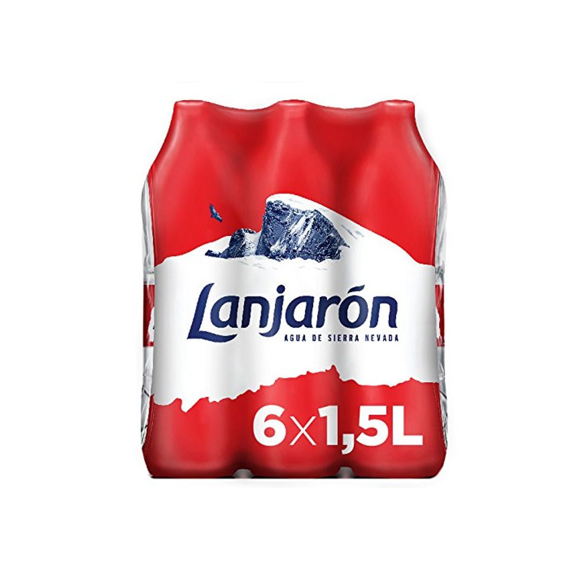 Social Lanjarón Agua Mineral Natural - Pack de 6 x 1