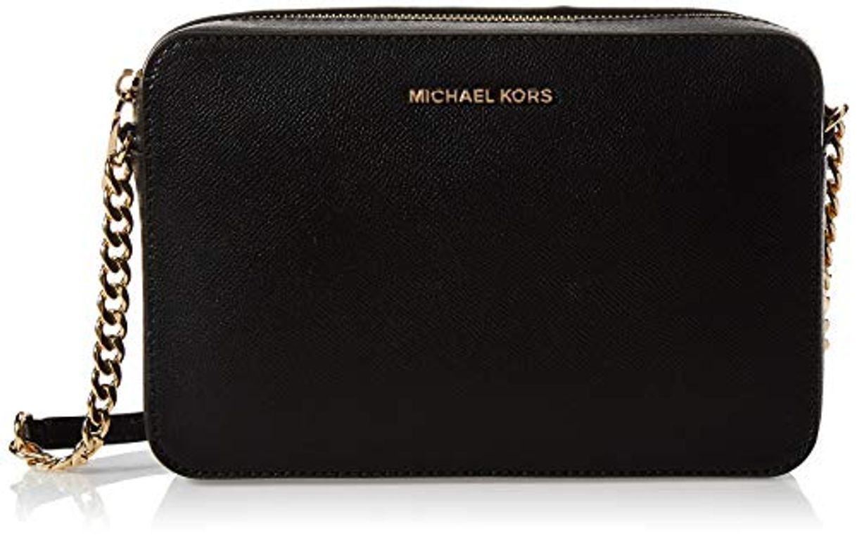 Social Michael Kors Crossbodies, Bolso Bandolera para Mujer, Negro