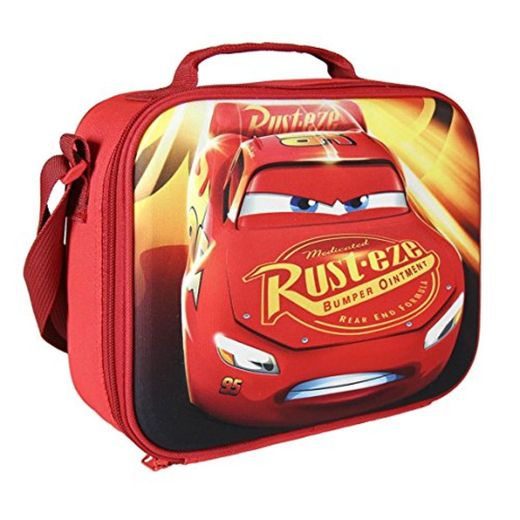 Cars 3 - Porta meriendas térmica con Relieve 3D