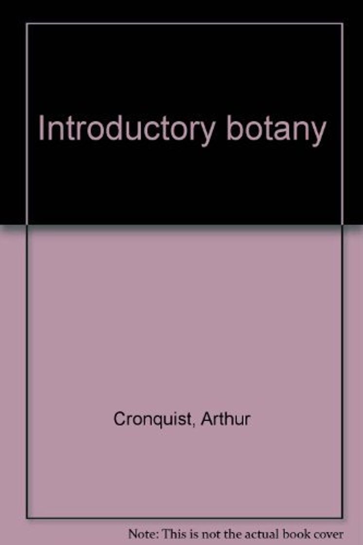 Book Introductory botany by Arthur Cronquist