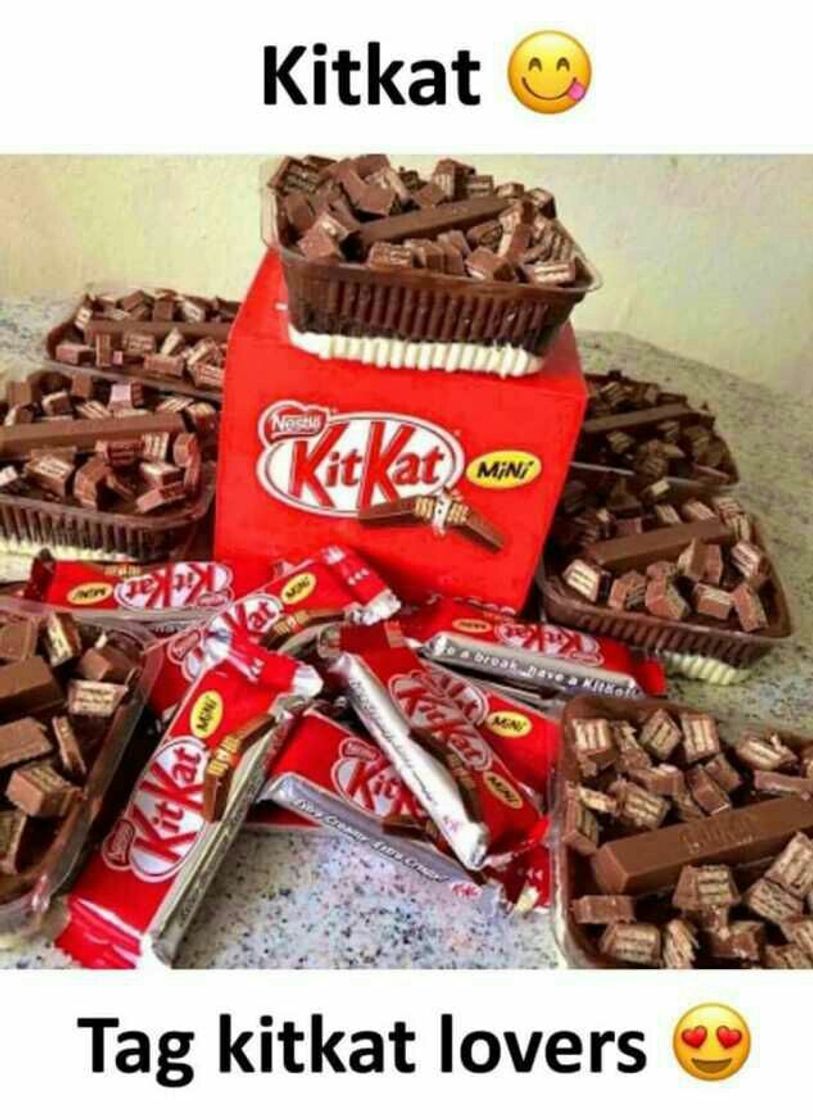 Moda CHOCOLATES kitkat🍫😍