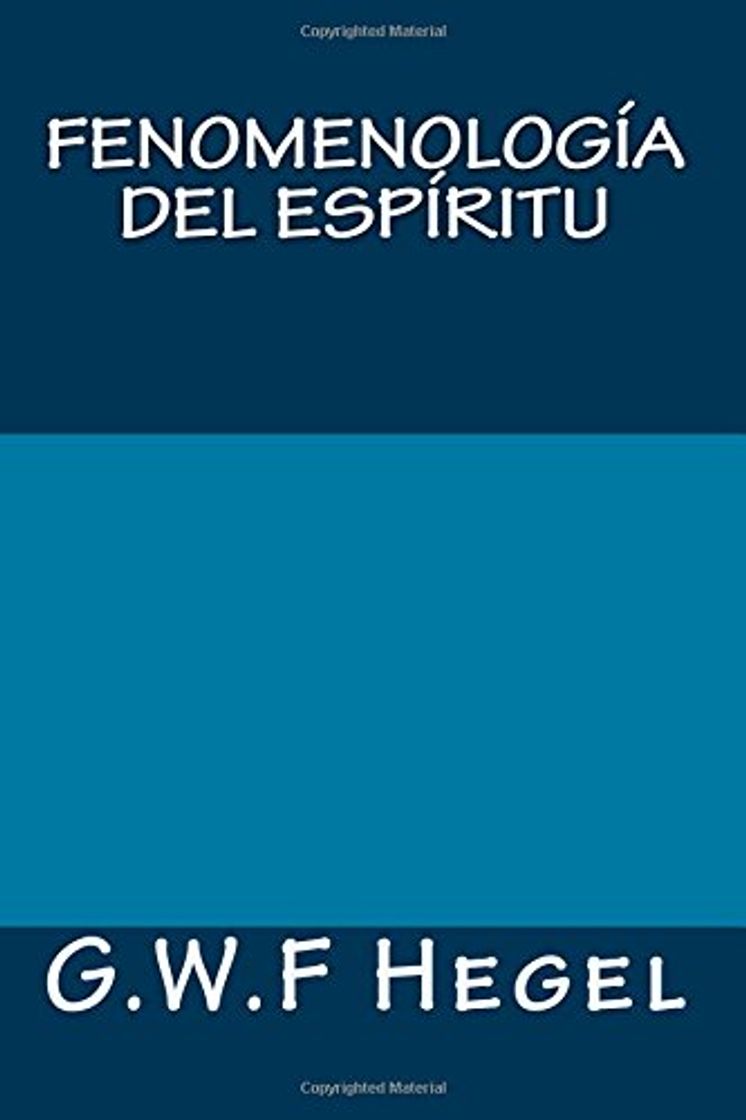 Libros Fenomenologia del espiritu