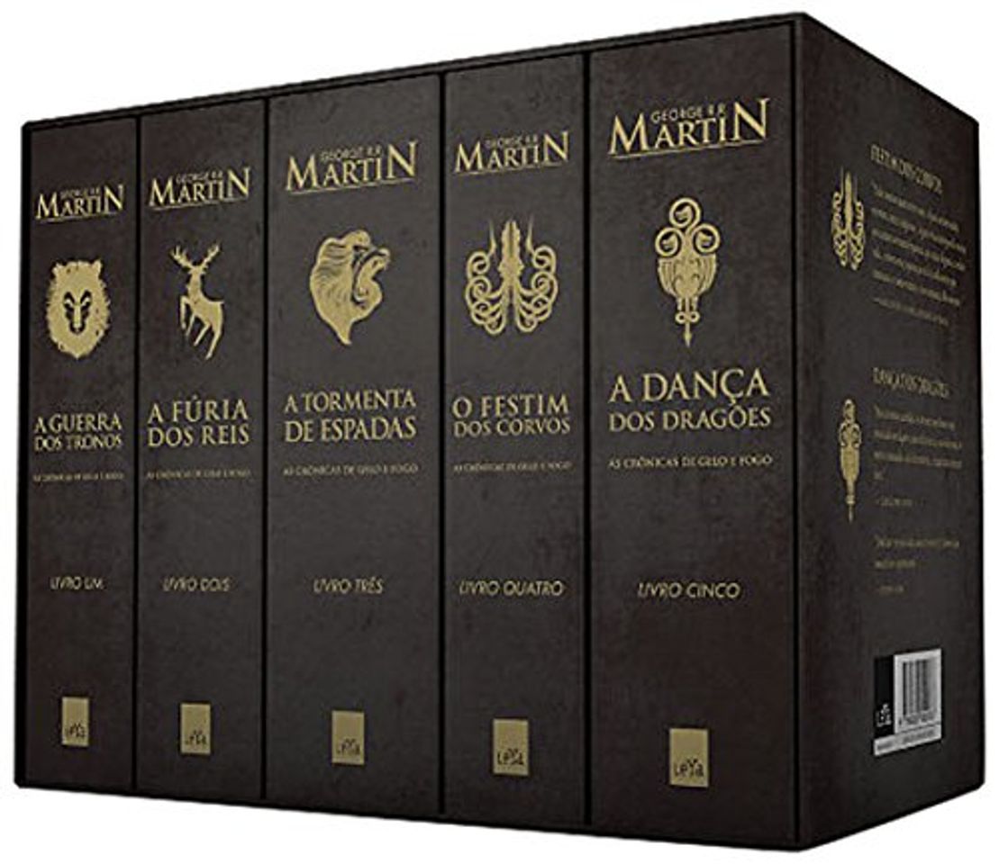 Libro Box As Crônicas de Gelo e Fogo - 5 Volumes