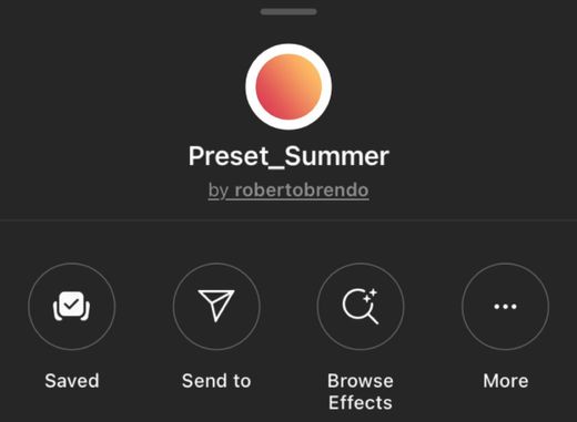 Preset summer