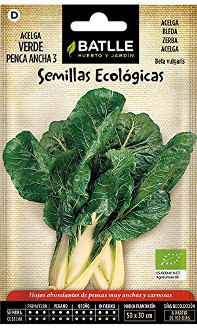 Product Semillas Ecológicas Hortícolas