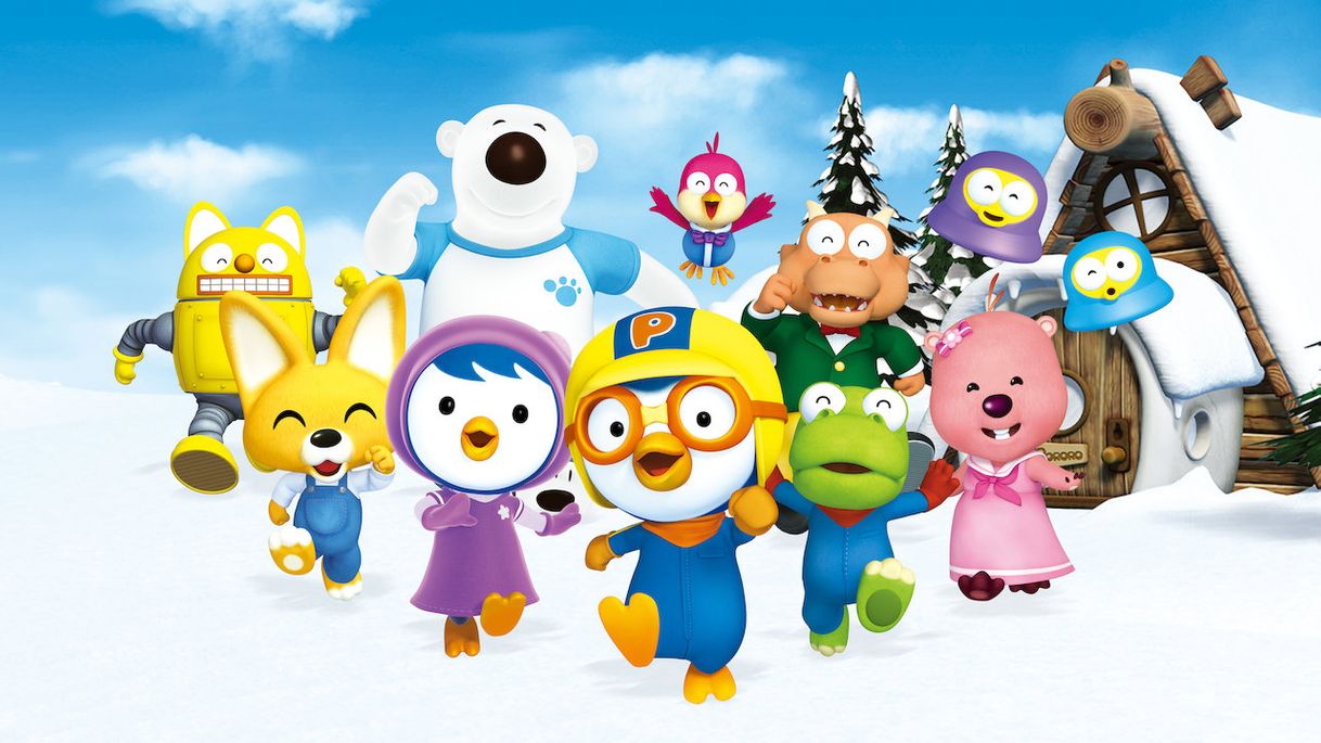 Serie Pororo, el pequeño pingüino