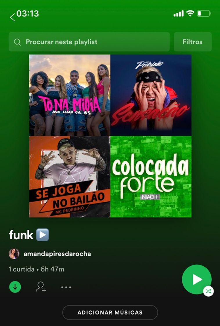 Canción Playlist de Funk 🤪