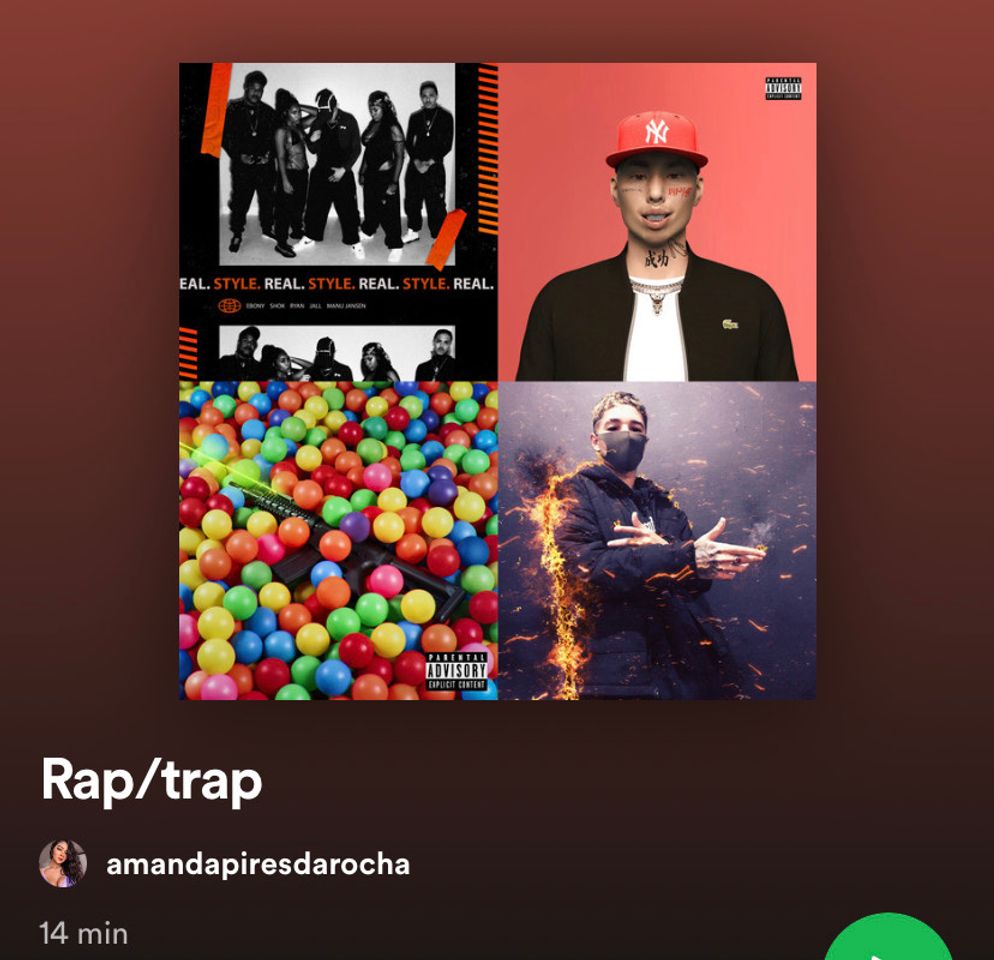 Canción Playlist de Rap/Trap 🔥 