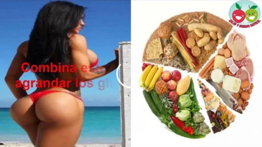 Combina esta dieta y ejercicio para agrandar los glúteos en 