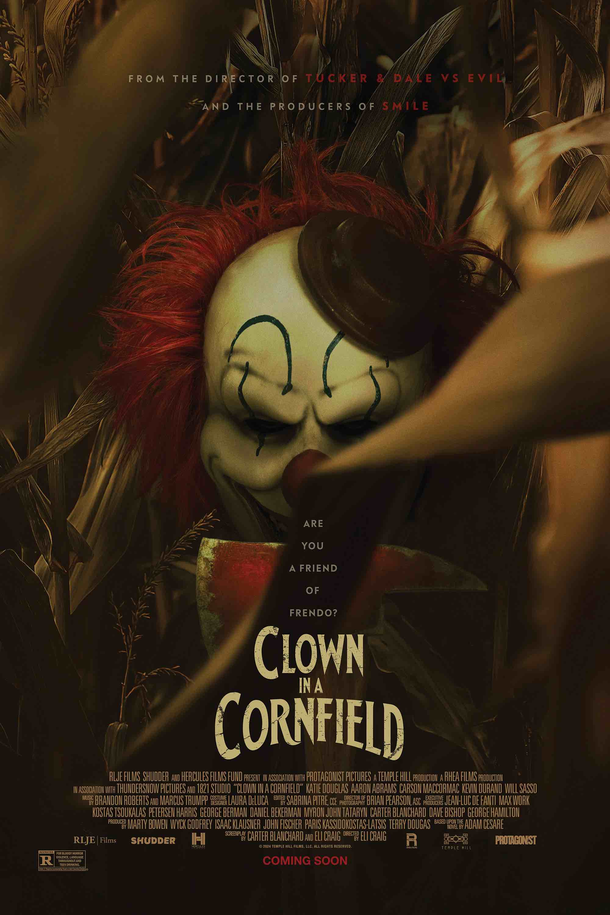Película Clown in a Cornfield