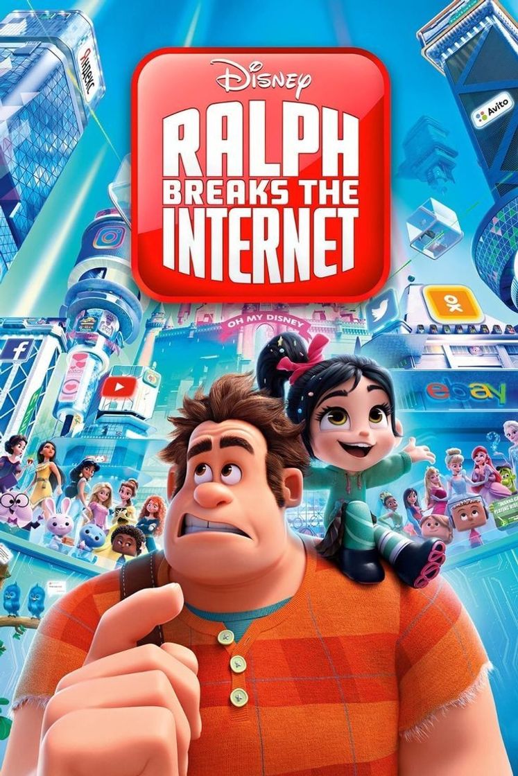Película Ralph rompe Internet