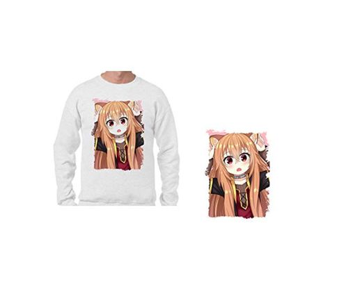 MERCHANDMANIA Sudadera A3 RAPHTALIA Anime Kawaii Cute Pose Sweatshirt
