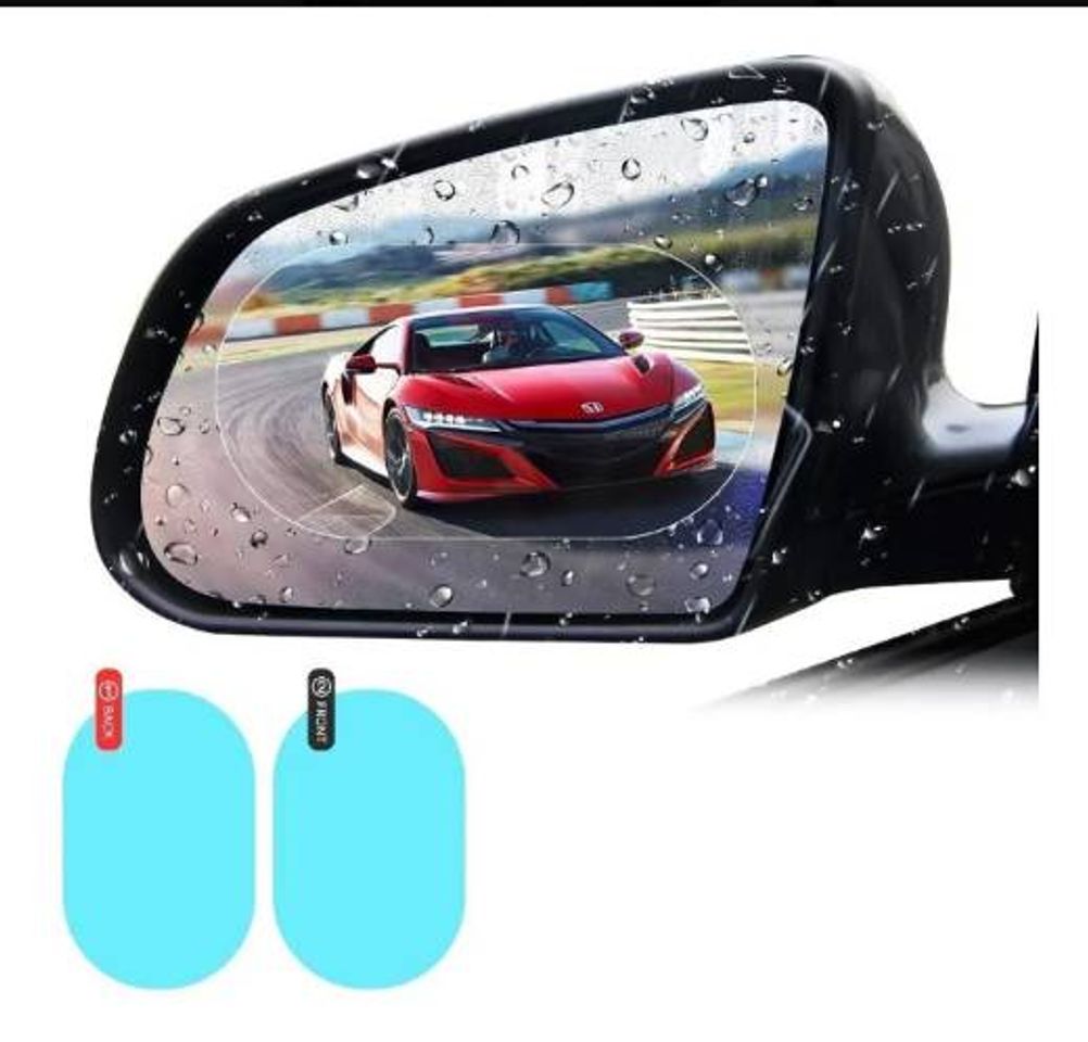 Producto 2pz Mica Antiempañante Película Espejo Retrovisor 9