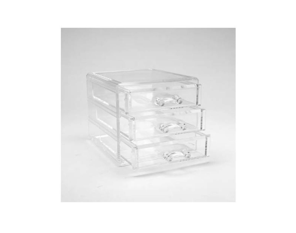 Producto Gabinete De Plastico Con Cajones Transparente 15