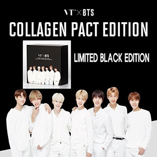 Korean Cosmetics_VT x BTS Collagen Pact Black BTS edition_11g no