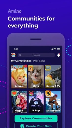 Amino: Communities and Chats