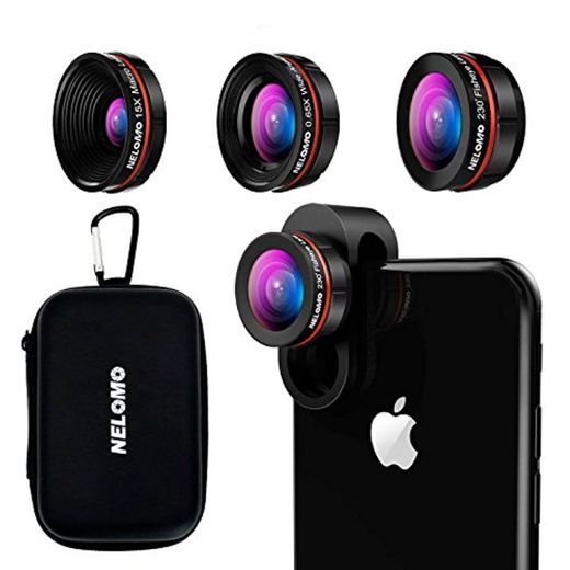 Kit de lentes para smartphone HD - Kit de lentes para iPhone
