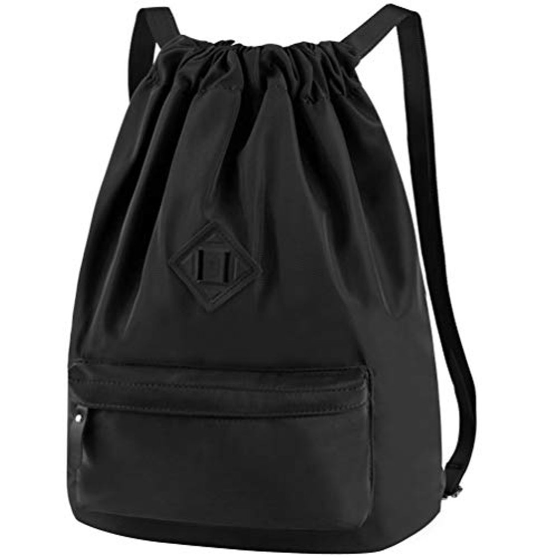 Social Vbiger Mochila de Cuerda Unisex Negro para Deporte Gimnasio Yoga Nadar