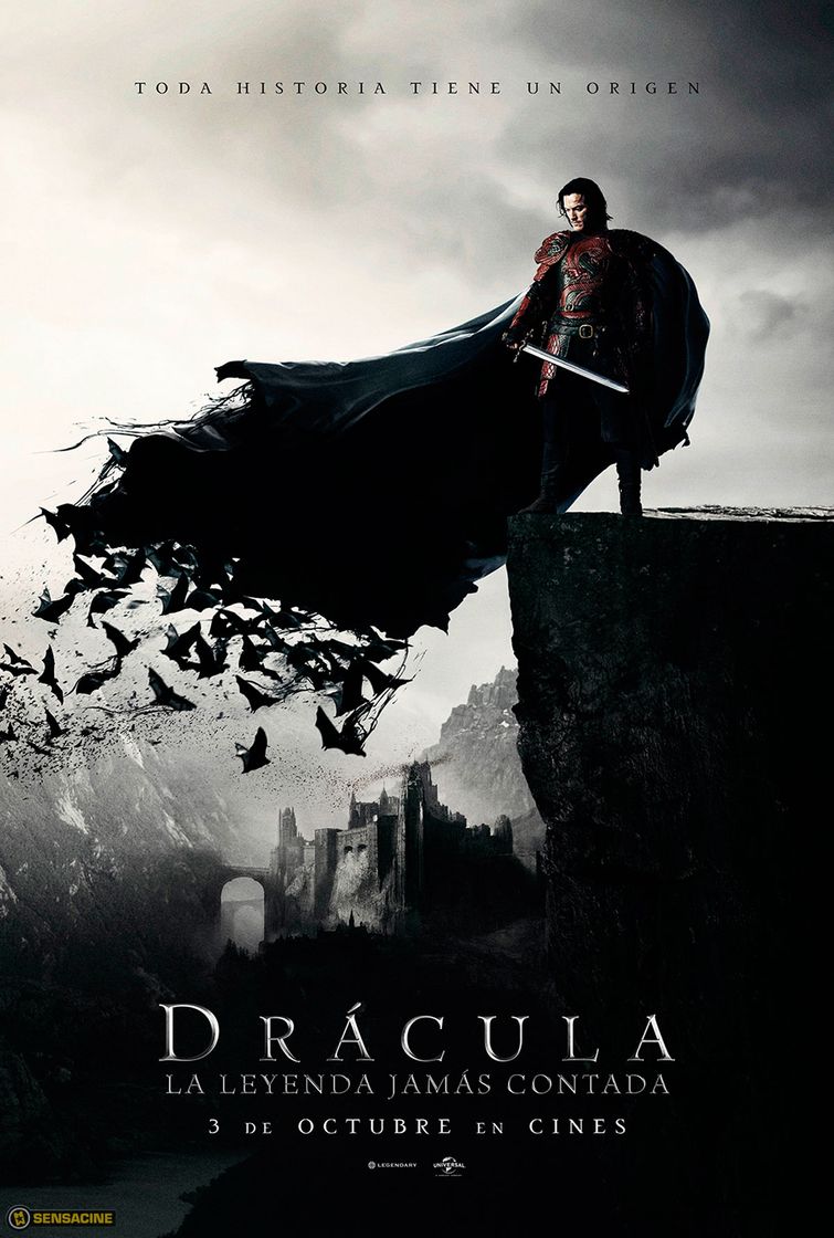 Película Drácula, la leyenda jamás contada