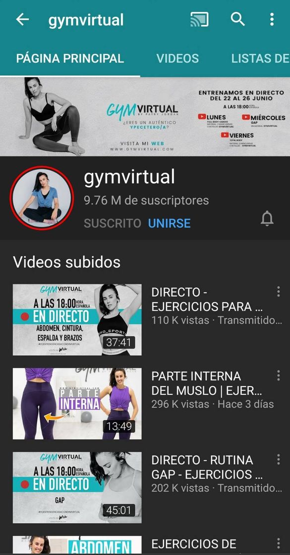 Moda Es un canal de YouTube de ejercicios que súper recomiendo.