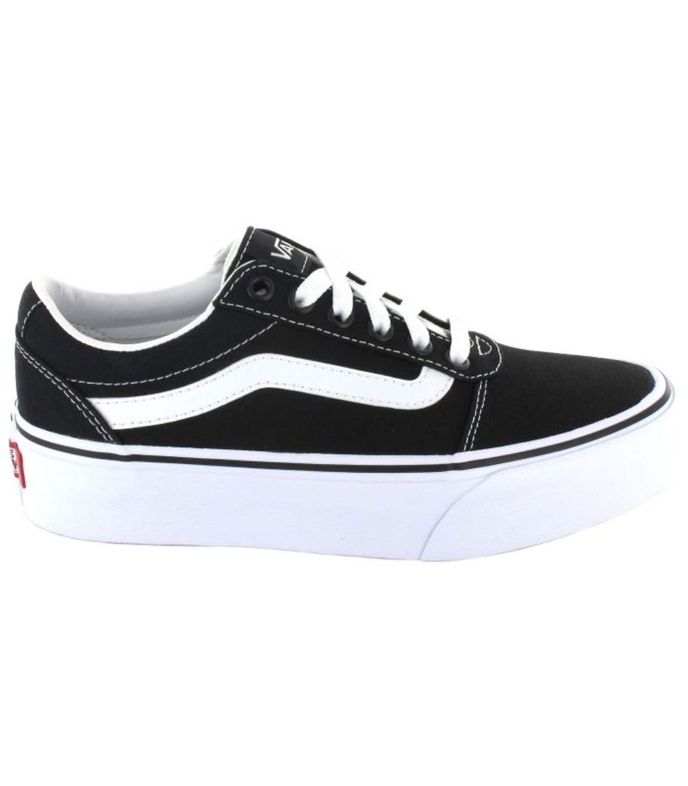 Product Vans Ward Platform Canvas Zapatillas Mujer, Negro