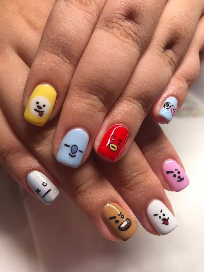 Fashion Unhas BT21