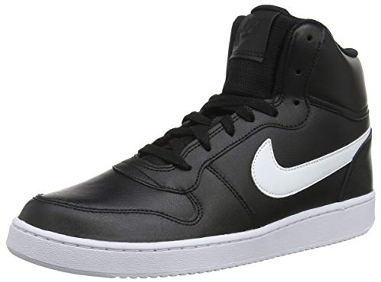 Fashion Nike Ebernon Mid, Zapatillas Altas para Hombre, Negro