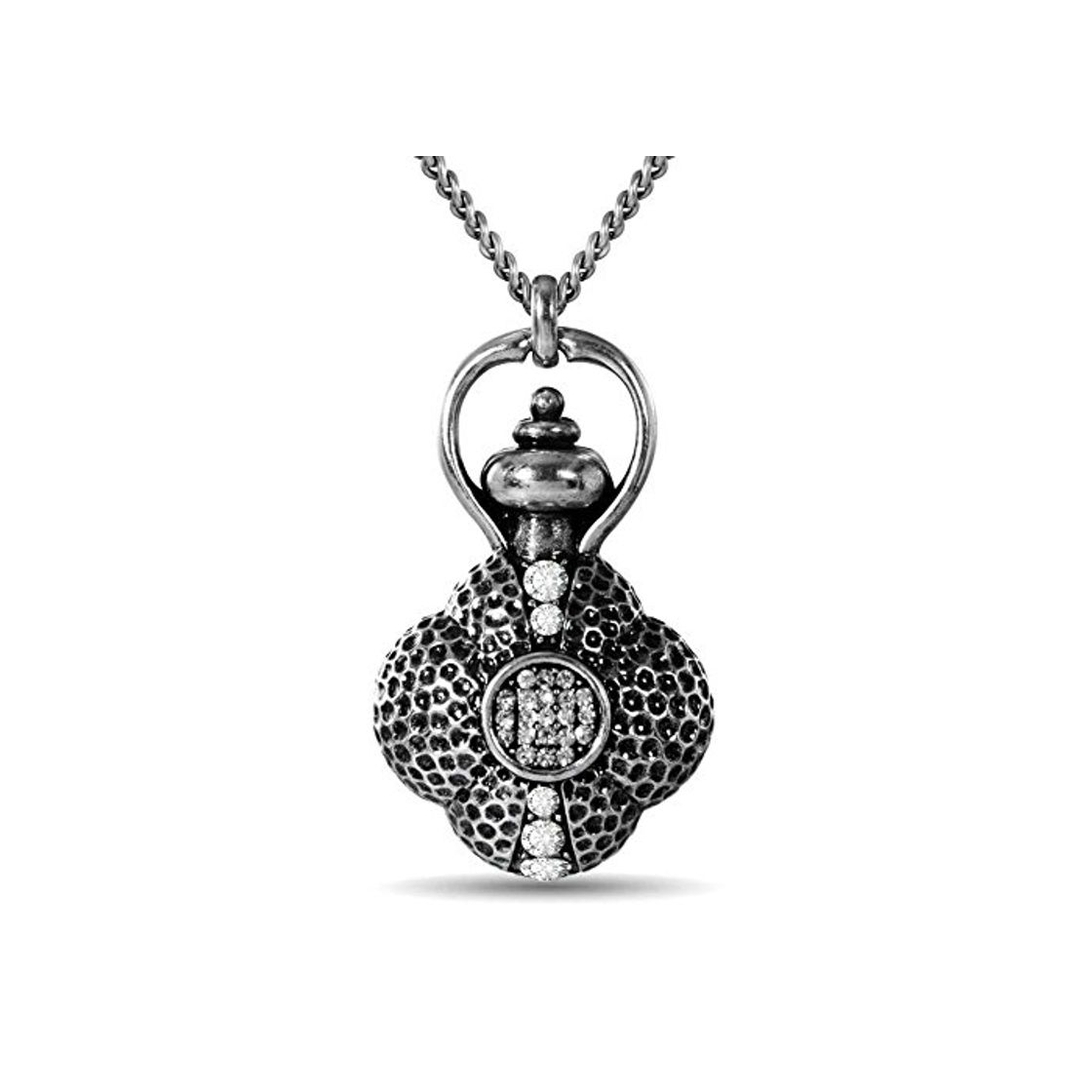 HFJ&YIE&H Collar de Perfume Vintage Clásico Personalidad Tendencia Cristal para Mujer